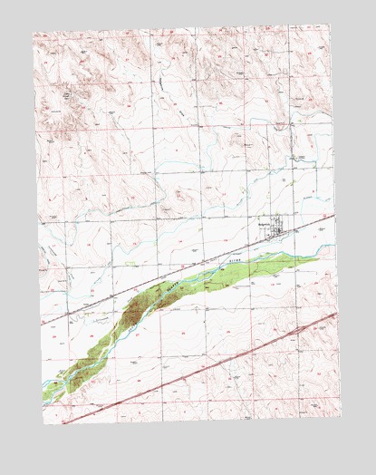 Sedgwick, CO USGS Topographic Map