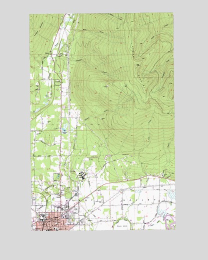 Sedro-Woolley North, WA USGS Topographic Map