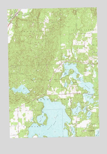 Seeley, WI USGS Topographic Map