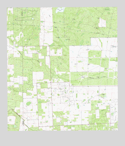 Seeligson Ranch, TX USGS Topographic Map