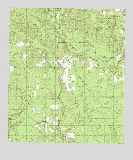 Segno, TX USGS Topographic Map