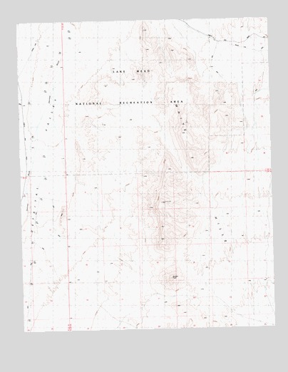 Senator Mountain NW, AZ USGS Topographic Map