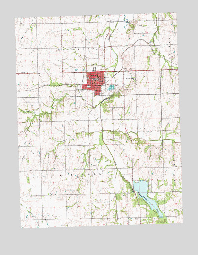 Seneca, KS USGS Topographic Map