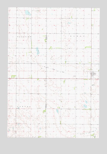 Seneca, SD USGS Topographic Map
