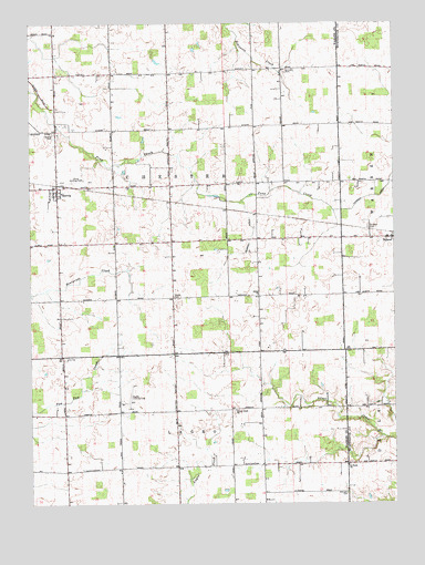 Servia, IN USGS Topographic Map