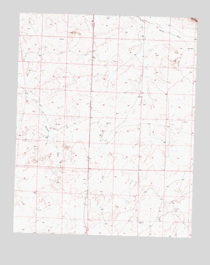 Seven Lakes NW, NM USGS Topographic Map