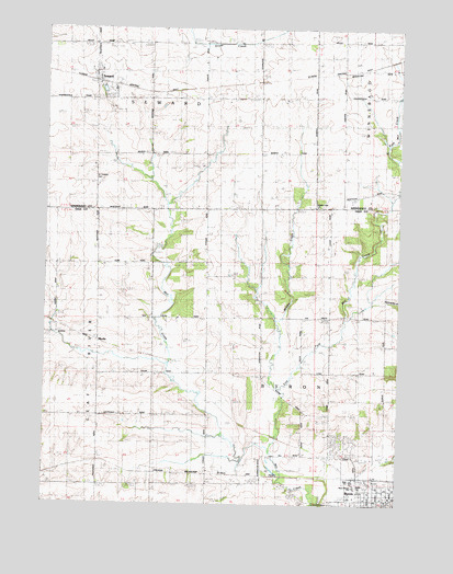 Seward, IL USGS Topographic Map