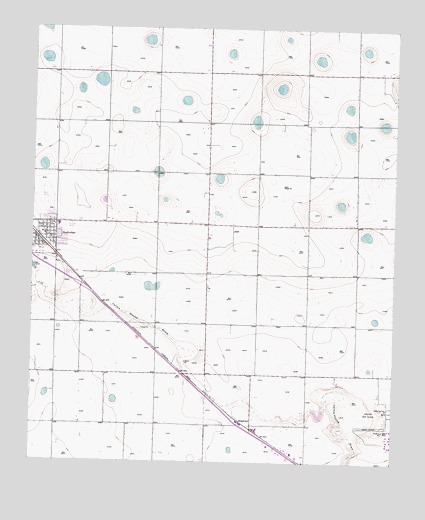Shallowater, TX USGS Topographic Map