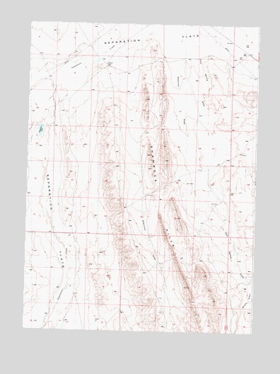 Shamrock Hills, WY USGS Topographic Map