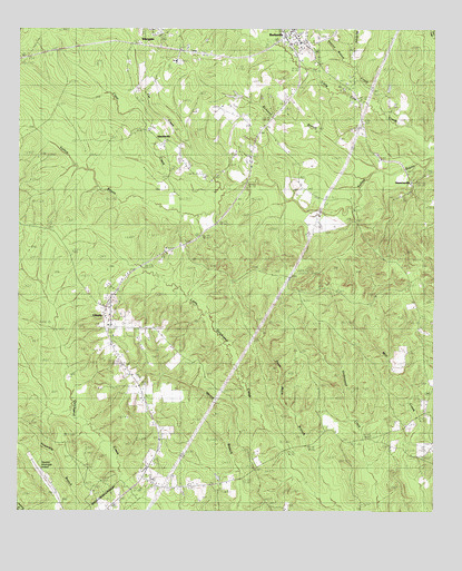 Shankleville, TX USGS Topographic Map