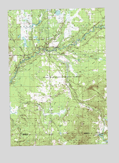 Sharon, MI USGS Topographic Map