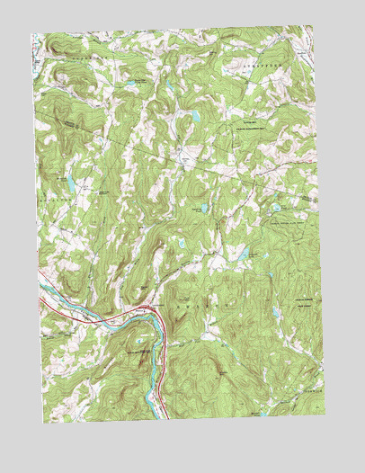 Sharon, VT USGS Topographic Map