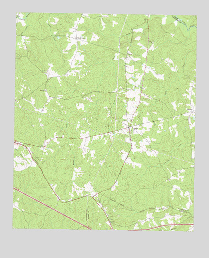 Sharon, GA USGS Topographic Map