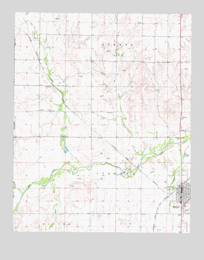 Shattuck, OK USGS Topographic Map