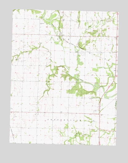 Shaw, KS USGS Topographic Map