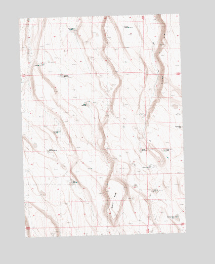 Sheep Rock, OR USGS Topographic Map