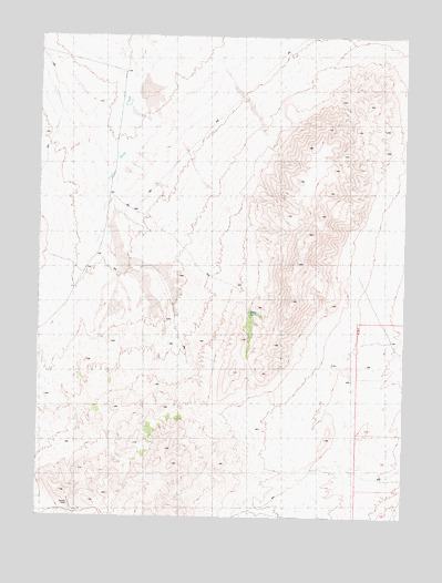 Sheep Spring, NV USGS Topographic Map