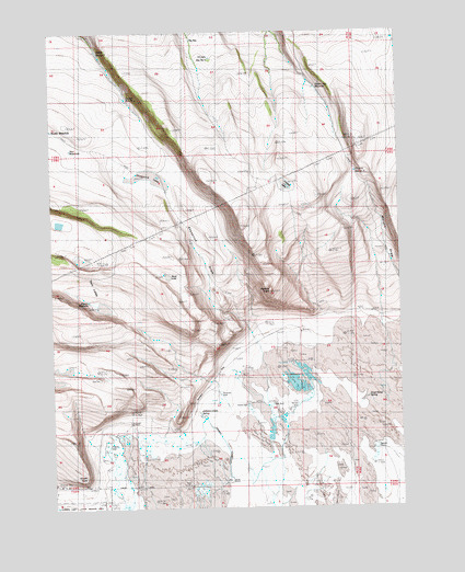 Sheeplick Draw, OR USGS Topographic Map