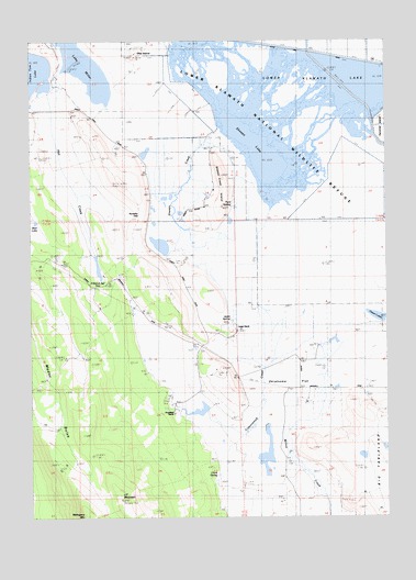 Sheepy Lake, CA USGS Topographic Map