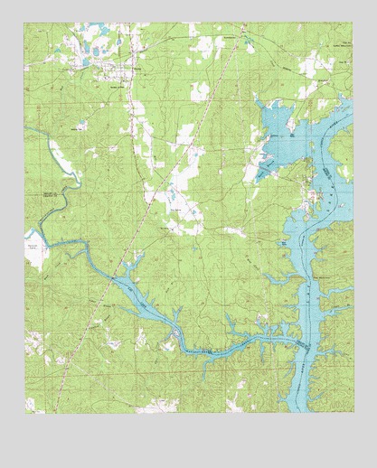 Shelby, AL USGS Topographic Map