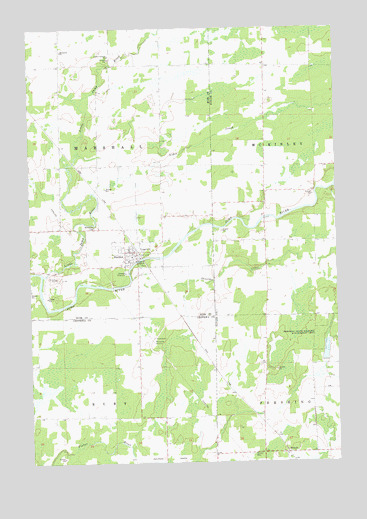 Sheldon, WI USGS Topographic Map