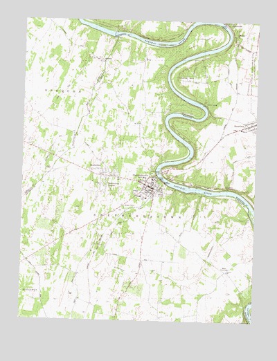 Shepherdstown, WV USGS Topographic Map