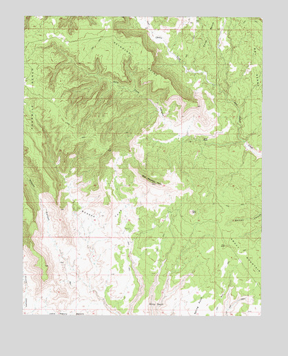 Ship Mountain Point, UT USGS Topographic Map