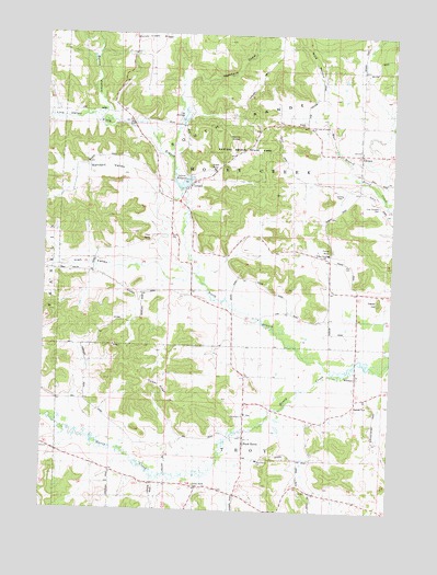 Black Hawk, WI USGS Topographic Map