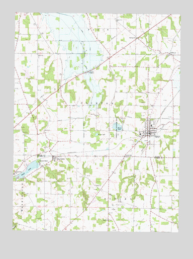 Shreve, OH USGS Topographic Map