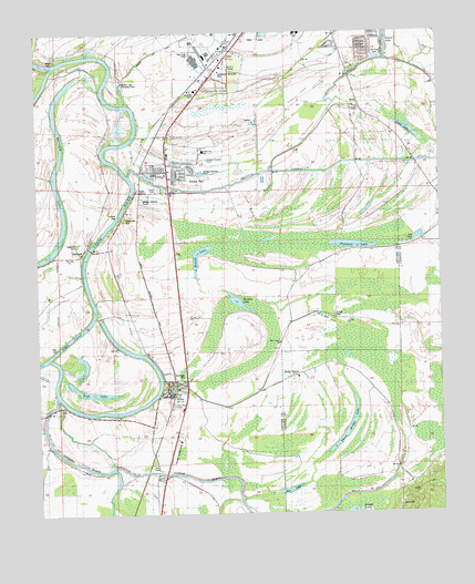 Sidon, MS USGS Topographic Map