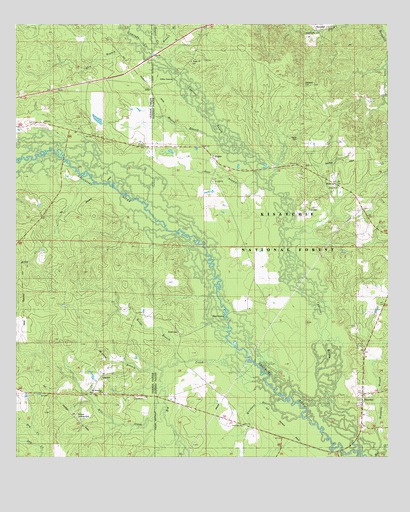 Sieper, LA USGS Topographic Map