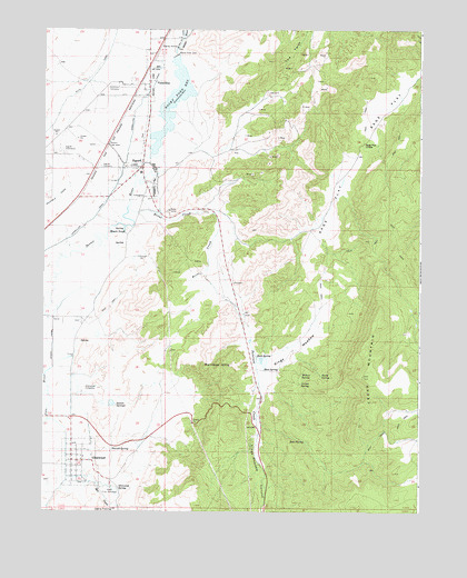 Sigurd, UT USGS Topographic Map