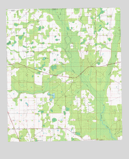 Sills, FL USGS Topographic Map