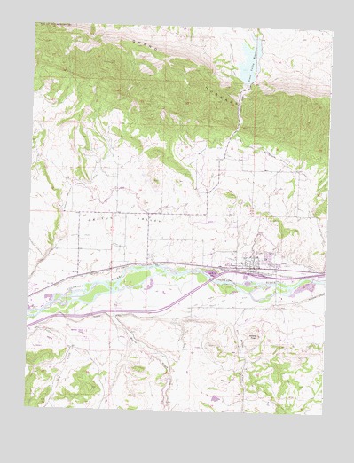 Silt, CO USGS Topographic Map
