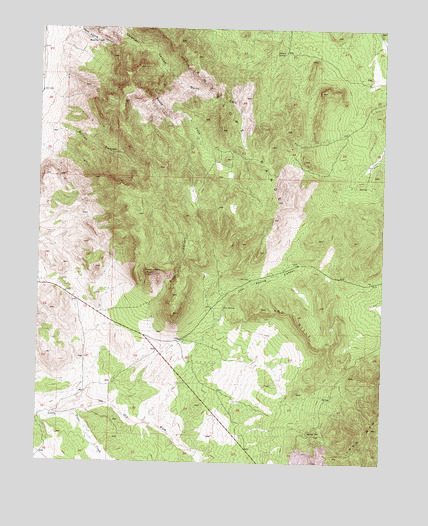 Silver Peak, UT USGS Topographic Map