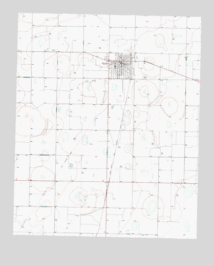 Silverton, TX USGS Topographic Map