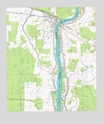 Simmesport, LA USGS Topographic Map