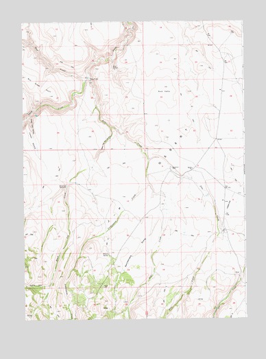 Black Leg Creek, ID USGS Topographic Map