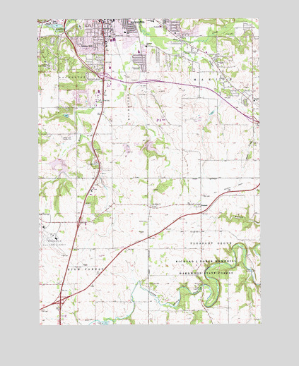 Simpson, MN USGS Topographic Map