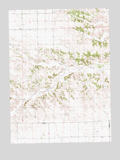 Singleton Ranch, NE USGS Topographic Map
