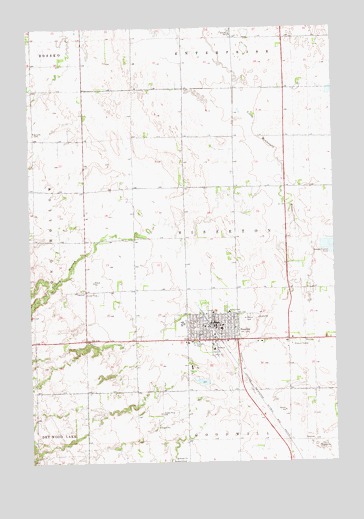 Sisseton, SD USGS Topographic Map