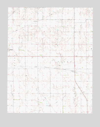 Sitka, KS USGS Topographic Map