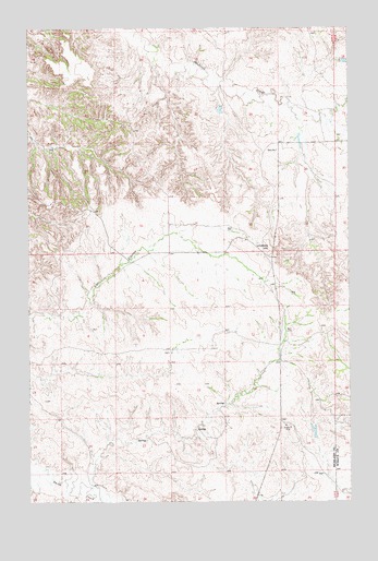 Skaar NW, MT USGS Topographic Map