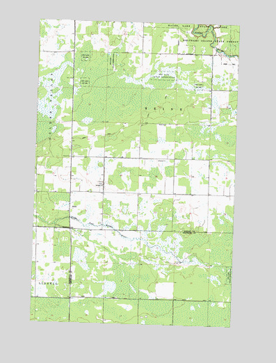 Skime, MN USGS Topographic Map