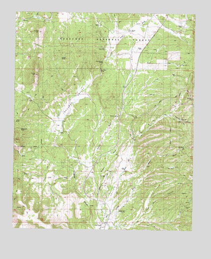 Skull Valley, AZ USGS Topographic Map