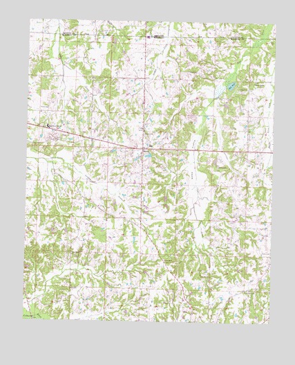 Slayden, MS USGS Topographic Map