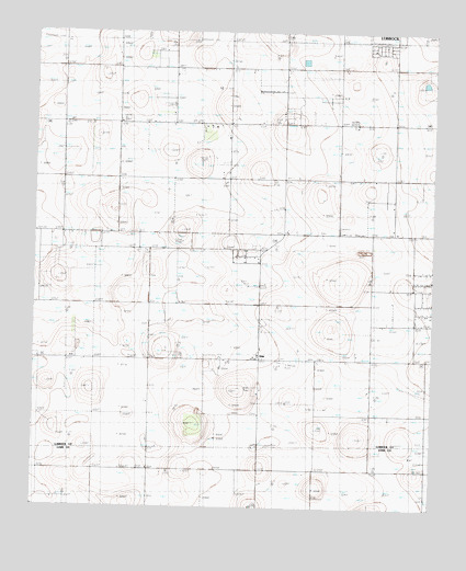 Slide, TX USGS Topographic Map