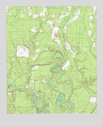 Smackover NE, AR USGS Topographic Map