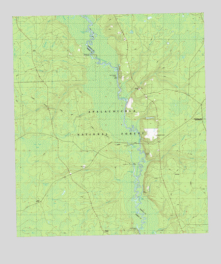 Smith Creek, FL USGS Topographic Map