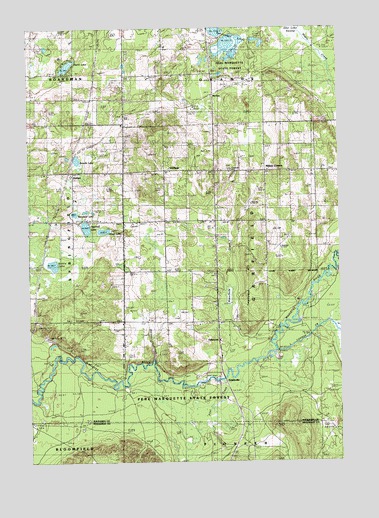 Smithville, MI USGS Topographic Map